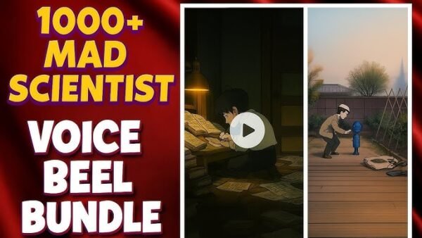1000+ AI Mad Scientist Motivational Reels Pack