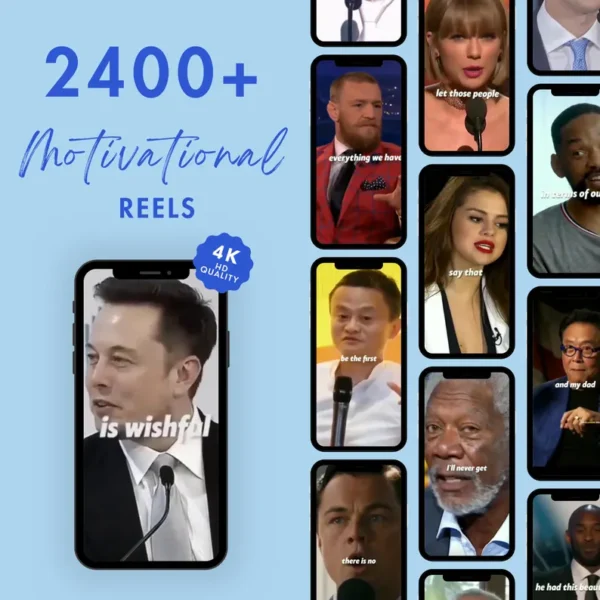 2400+ Motivational Reels Videos Bundle - Inspire & Go Viral - Image 2